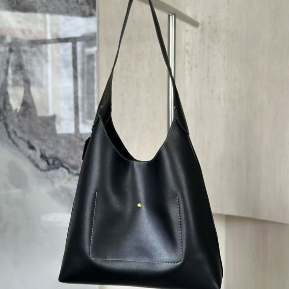 Coach Brooklyn 28 Black Luxury Shoulder Bag - Picture 3 of 6